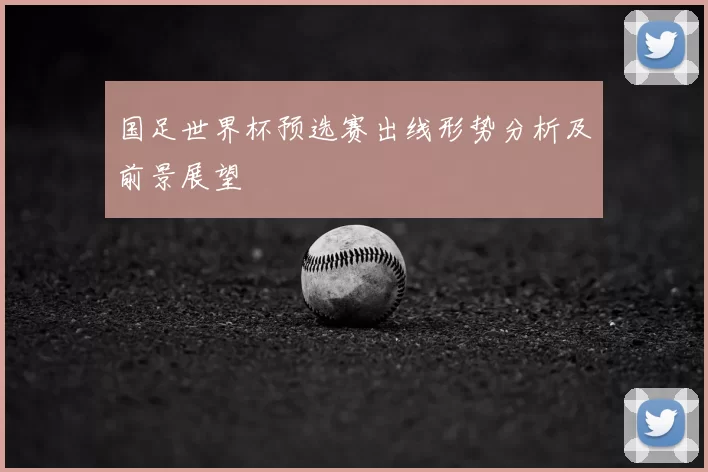 国足世界杯预选赛出线形势分析及前景展望